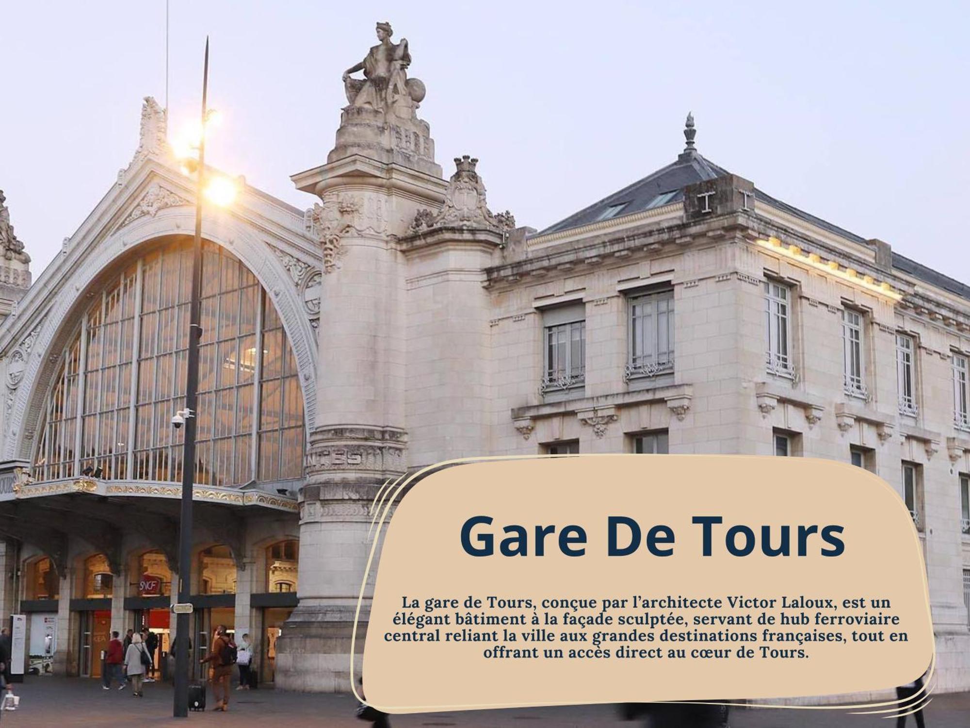 La Traversiere 7 / Proche Gare Tours Exterior foto